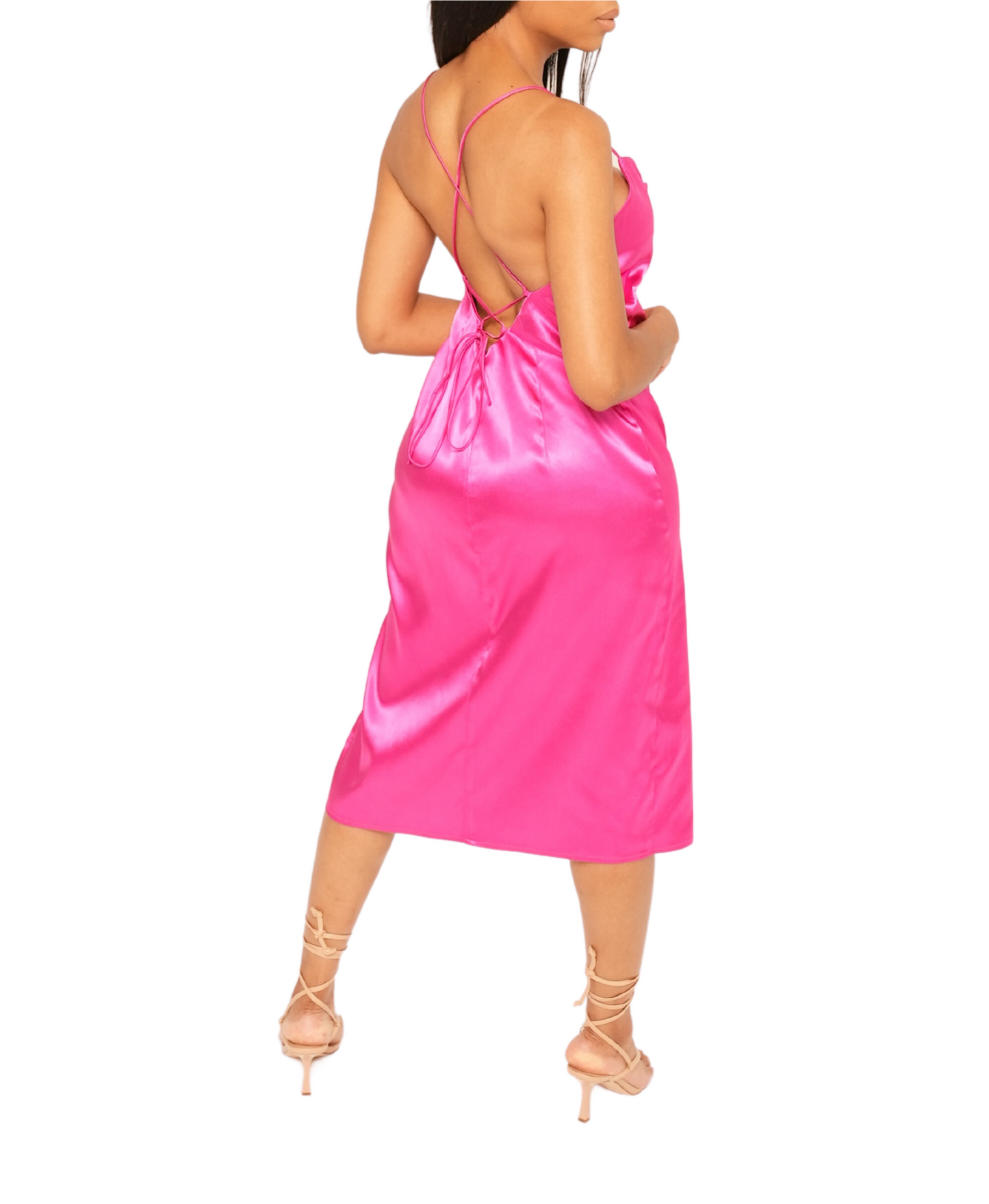 Coo Cocktail Dress - Fuchsia